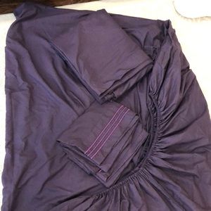 Queen Sheet Set, Purple